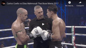 Carlos Coello muay thai campeón